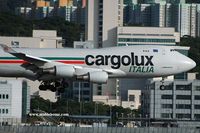 LX-KCV @ VHHH - Cargolux Italia - by Michel Teiten ( www.mablehome.com )