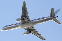 N688AA @ KLAX - American Airlines Boeing 757-223, N688AA departing 25R KLAX. - by Mark Kalfas