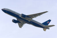 N783UA @ EDDF - departing EDDF - by FBE