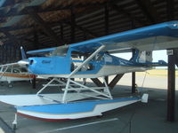 N31KF @ PORT ANGEL - floatplane - by paul