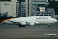 N578UP @ VHHH - UPS