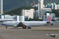 B-18306 @ VHHH - China Airlines - by Michel Teiten ( www.mablehome.com )