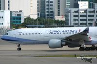 B-18306 @ VHHH - China Airlines - by Michel Teiten ( www.mablehome.com )