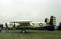 N2DD @ RDG - TB-25D Mitchell 41-29784 as 877949 at the 1977 Reading Airshow. - by Peter Nicholson