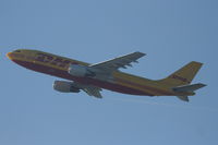 N363DH @ KLAX - DHL Airbus A300 B4-203, N363DH, departing 25L KLAX - by Mark Kalfas