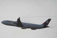 HB-JMB @ KLAX - Swiss A340-313, HB-JMB departing 25R KLAX. - by Mark Kalfas