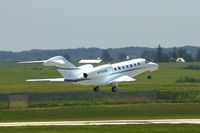 N750GM @ CID - Departing Runway 27 - by Glenn E. Chatfield
