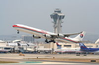B-6052 @ KLAX - China Eastern A340-642, B-6052 departing 25R KLAX. - by Mark Kalfas