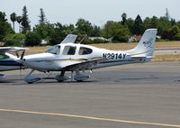 N2914Y @ SAC - 2004 Cirrus Design Corp SR22 on transient ramp - by Steve Nation
