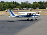 N6992E @ SAC - 1960 Cessna 175A taxiing out in 100 degree heat - by Steve Nation