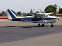 N6992E @ SAC - 1960 Cessna 175A on transient ramp - by Steve Nation