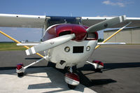 N980L @ KEHO - One of the rare 'moustached' 182's, courtesy the 230SE/STOL kit. - by Jamin