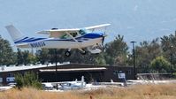 N96934 @ PAO - 1979 Cessna Landing at Palo Alto Airport - by ddebold