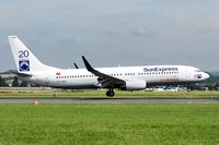 TC-SNG @ LOWL - SunExpress Boeing 737-8HC - by Janos Palvoelgyi