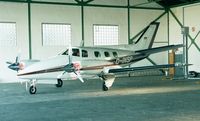 D-INSP @ EDKB - Beechcraft B60 Duke at Bonn-Hangelar airfield - by Ingo Warnecke