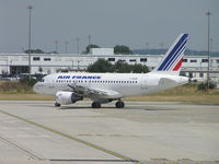 F-GUGK @ LFPG - Air France waiting to take its position on the r/w