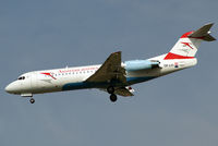 OE-LFI @ VIE - Austrian arrows Fokker F-70