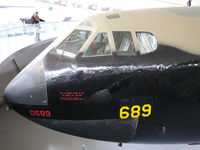 56-0689 @ EGSU - Boeing B-52D Stratofortress 56-0689 US Air Force in the American Air Museum - by Alex Smit