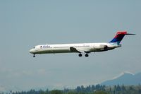 N908DA @ YVR - Landing at YVR