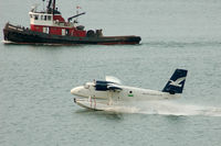 C-GJAW - landing at Coal Harbour,Vancouver BC - by metricbolt