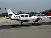 N4571W @ RHV - Sharp 1976 Rockwell International 112TC @ Reid-Hillview (San Jose), CA - by Steve Nation