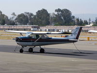 N8622J @ RHV - SPRINGFIELD Flying Service 1967 Cessna 150G in from Columbia, CA @ Reid-Hillview (San Jose), CA - by Steve Nation