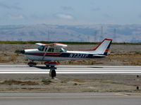 N733YP @ SQL - 1977 Cessna 172N taking-off @ San Carlos Muni, CA - by Steve Nation