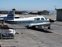 N58060 @ SQL - 201 Special Edition 1985 Mooney M20J without cowl cover @ San Carlos Muni, CA - by Steve Nation