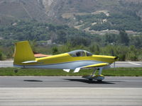 N746JM @ SZP - 2007 Malherbe/Malherbe VAN's RV-7, landing roll Rwy 22 - by Doug Robertson