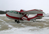 N6019K @ CCY - on the ramp at Charles City, IA on a very cold and windy day in Dec. - by BTBFlyboy