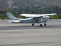 N4P @ SZP - 1983 Cessna TR182 Turbo SKYLANE RGII, Lycoming O-540-L3C5D 235 Hp with turbocharger & CS prop, takeoff roll Rwy 22 - by Doug Robertson