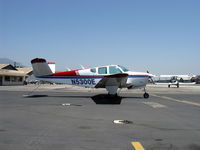 N5300E @ SZP - 1958 Beech K35 BONANZA, Continental IO-470-C 250 Hp, K35 first Bonanza with 50 gallons fuel - by Doug Robertson