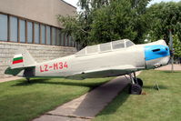 LZ-M34 @ LBPG - Bulgarian Museum of Aviation, Plovdiv-Krumovo (LBPG). trainer/liaison/light attack aircraft - by Attila Groszvald-Groszi