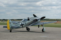 F-AZZJ @ EGSU - Focke-Wulf Fw.190D at Duxford Flying Legends July 09