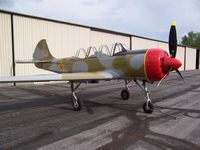 N113YK @ KCXP - N113YK, YAK 52,  SERIAL NO 9111114 - by CARY KAIFESH