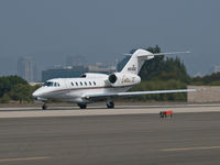 N918QS @ KSMO - N918QS departing from RWY 21 - by Torsten Hoff