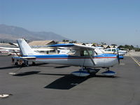N3703J @ SZP - 1966 Cessna 150G, Continental O-200 100 Hp - by Doug Robertson