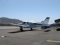 N6571F @ SZP - 1983 Beech C24R SIERRA 200, Lycoming O&VO-360 200 Hp - by Doug Robertson