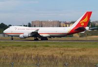 B-2431 @ ELLX - taking off rwy 24 - by Florian Seibert