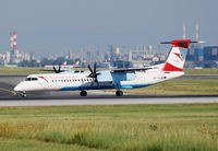 OE-LGH @ VIE - Austrian arrows Bombardier DHC-8-402