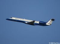 N269SK @ IAD - The very sleek Embraer