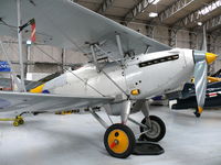 G-BWWK @ EGSU - Hawker Nimrod G-BWWK Patina painted as Royal Navy S1581/573 - by Alex Smit