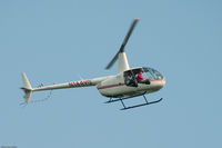 N144VG - Helicopter in Flight at Lake Arthur Regatta - by Rob Carr Event Photography