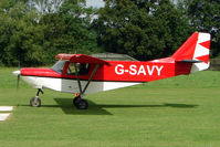 G-SAVY - Microlight at the 2009 Stoke Golding Stakeout event