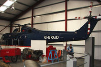 G-BKGD - Westland WG30-100 - Exhibited in the International Helicopter Museum , Weston-Super Mare , Somerset , United Kingdom - by Terry Fletcher