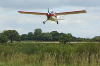 G-BYYC - Cygnet arriving at the 2009 Stoke Golding Stakeout event