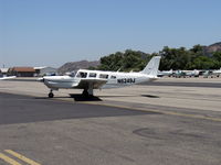 N6249J @ SZP - 1976 Piper PA-32R-300 LANCE, Lycoming TIO-540-K1G5D 300 Hp turbo upgrade, taxi turn - by Doug Robertson