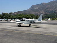 N6249J @ SZP - 1976 Piper PA-32R-300 LANCE, Lycoming TIO-540-K1G5D 300 Hp turbo upgrade, taxi back - by Doug Robertson