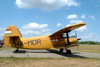 HA-MDR @ LHBD - Börgönd Airport, LHBD-Hungary - Clearing out, exhibited temporarily. - by Attila Groszvald-Groszi