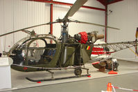 A-41 - Sud Aviation Alouette SA 318C - Exhibited in the International Helicopter Museum , Weston-Super Mare , Somerset , United Kingdom - by Terry Fletcher